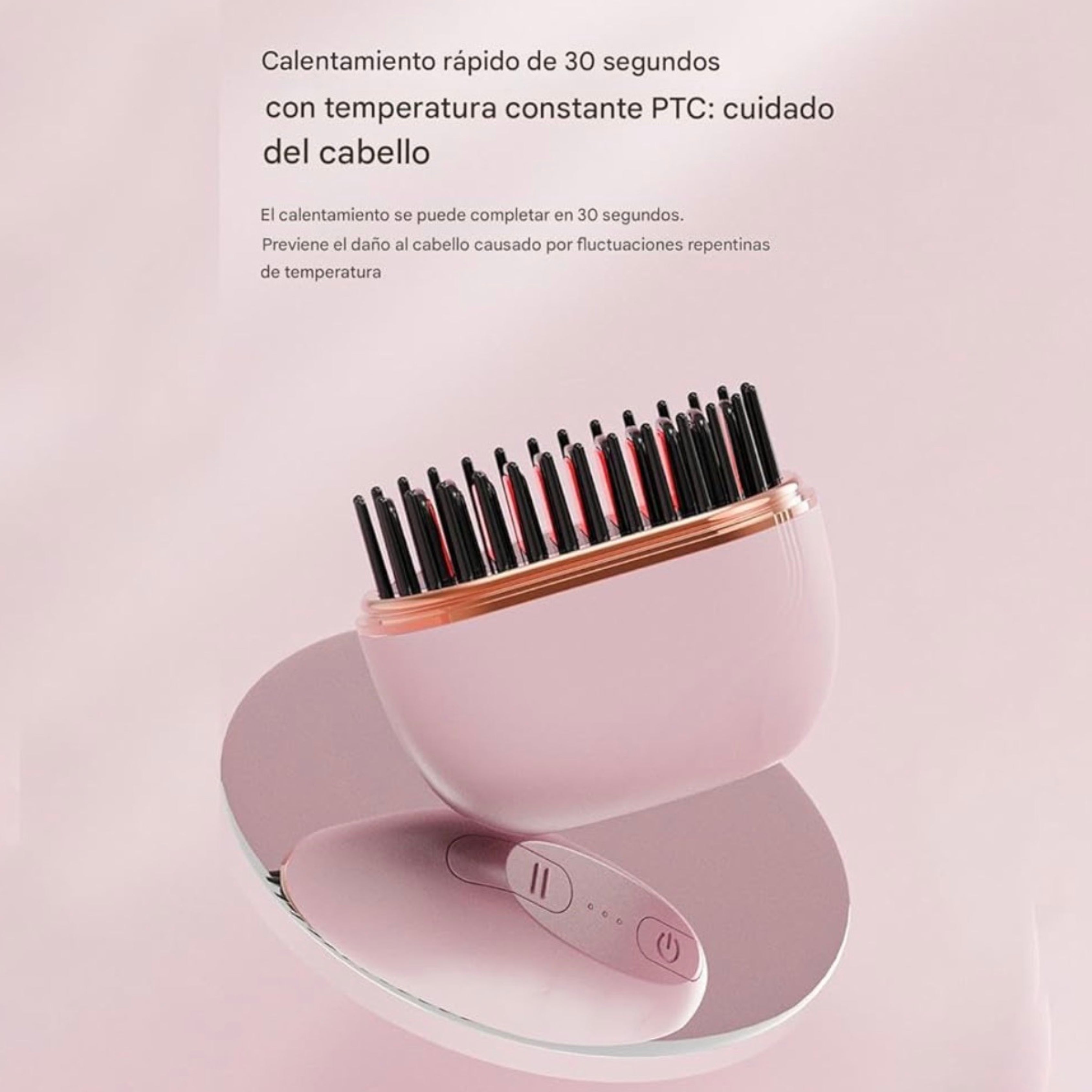 Plancha Cepillo Portátil